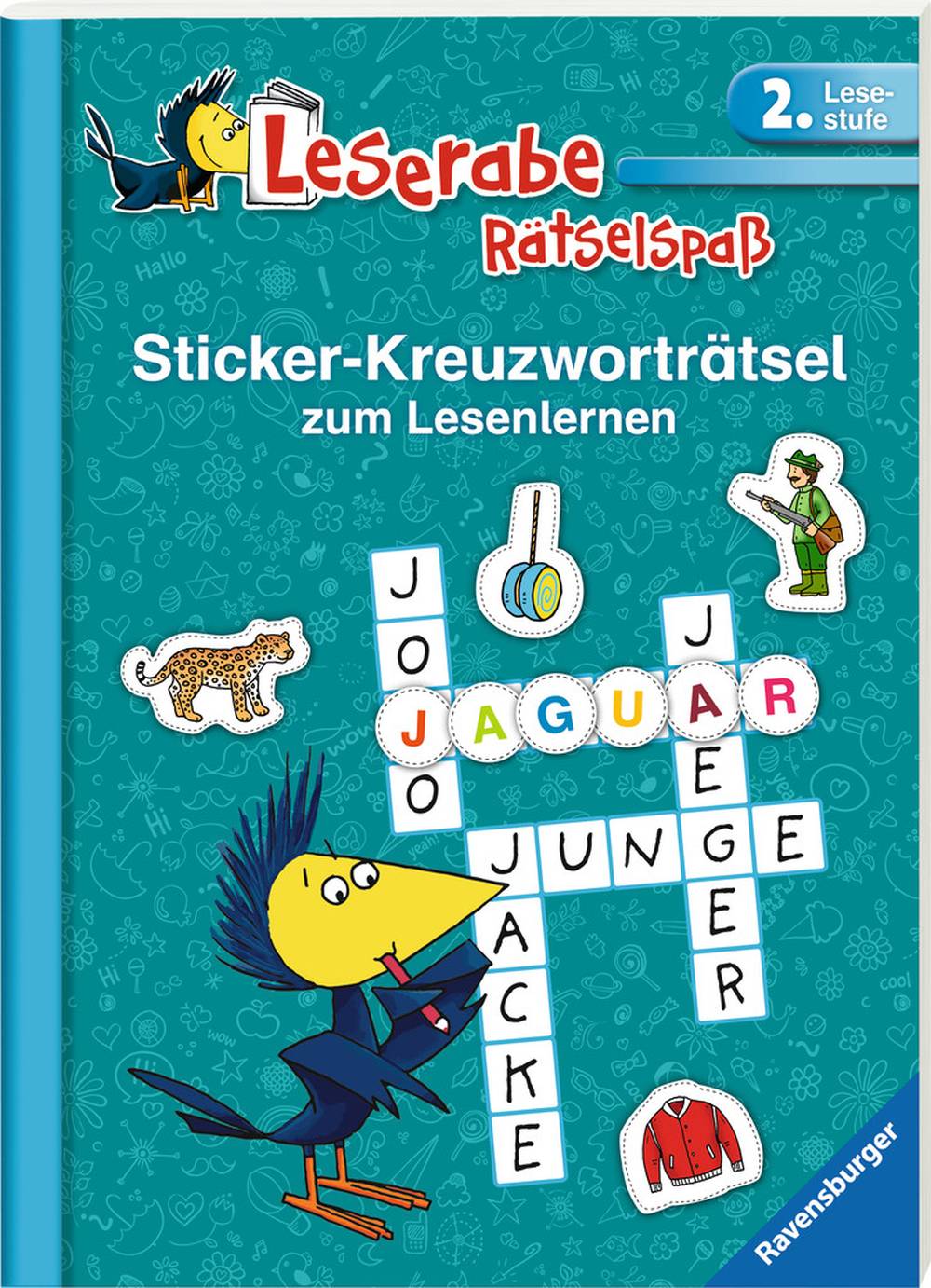 Anne Johannsen Sticker Kreuzwortr Tsel Zum Lesenlernen Lesestufe