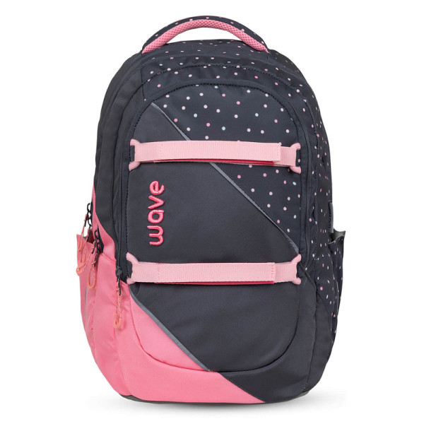 Belmil | Wave Prime Schulrucksack "Dots Pinky" | 338-89/27