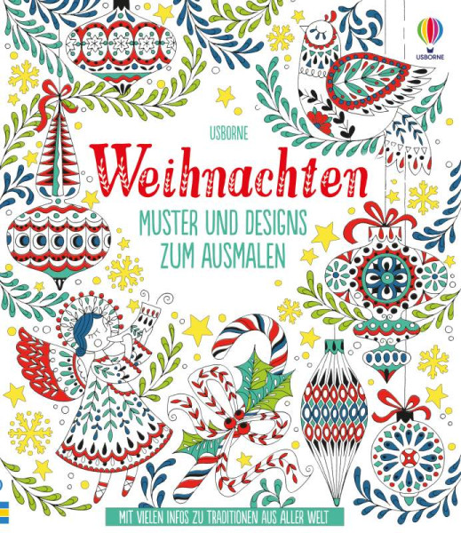 Usborne | Weihnachten – Muster und Designs zum Ausmalen | Bone, Emily