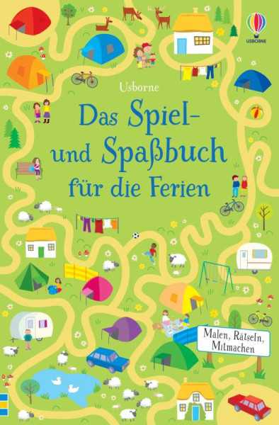 Usborne | Das Spiel- und Spaßbuch für die Ferien