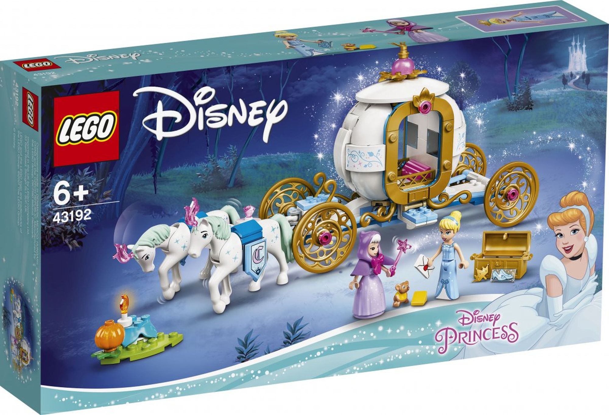 Lego® Disney Princess Cinderellas Königliche Kutsche 43192 German 