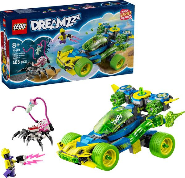 LEGO® | DREAMZzz  Mateo mit dem Z-Blob Action-Rennwagen | 71491