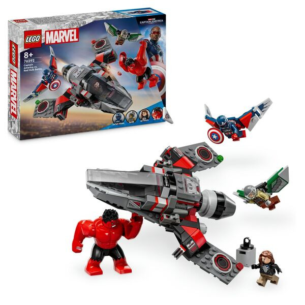 LEGO® | Marvel Super Heroes™ 76292 Showdown zwischen Captain America und Red Hulk | 76292