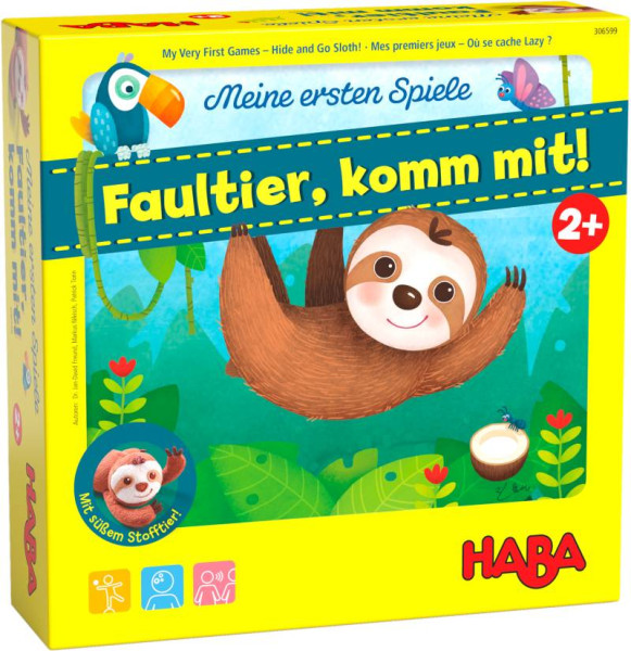 HABA | Meine ersten Spiele – Faultier, komm mit! | 306599