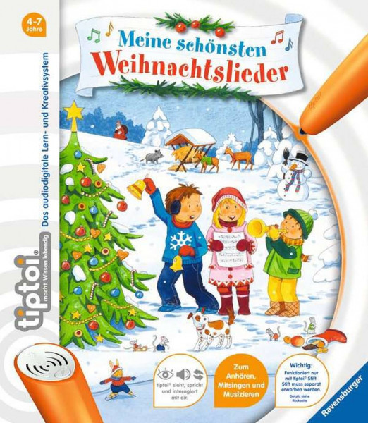 Ravensburger Verlag GmbH | tiptoi® Meine schönsten Weihnachtslieder | Neudert, Cornelia