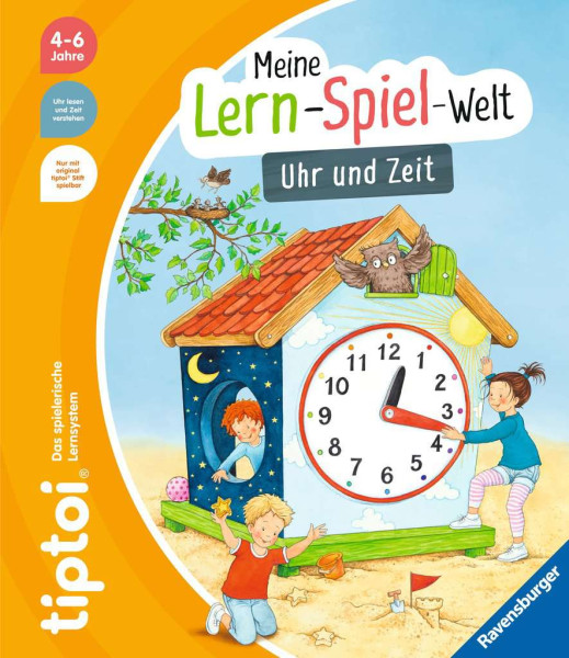 Ravensburger | tiptoi® Meine Lern-Spiel-Welt: Uhr und Zeit | 49288