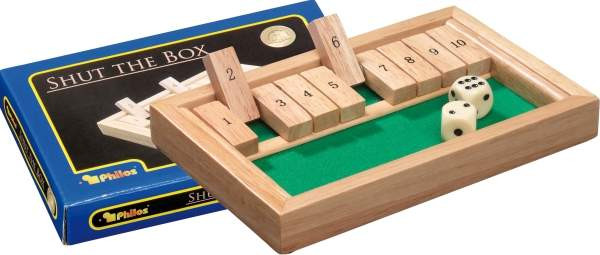 Philos | Klappbrett mini | Shut the box | 3129