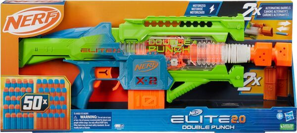 Hasbro | NER ELITE 2,0 DOUBLE PUNCH | F6363EU4