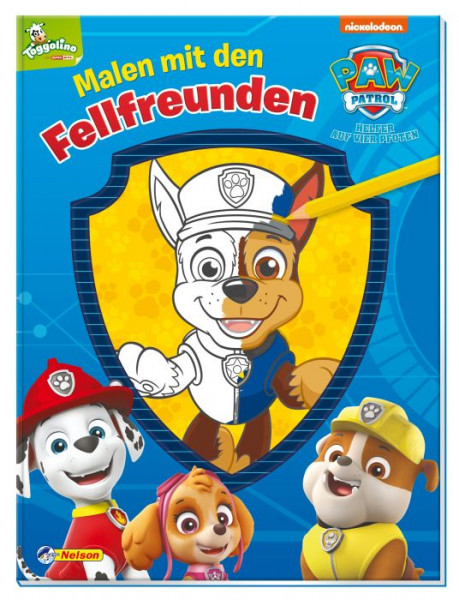 Carlsen Verlag | PAW Patrol: Malen mit den Fellfreunden | 511389