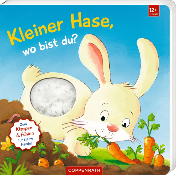 Coppenrath | Mein erstes Guckloch-Fühlbuch: Kleiner Hase, wo bist du? | 