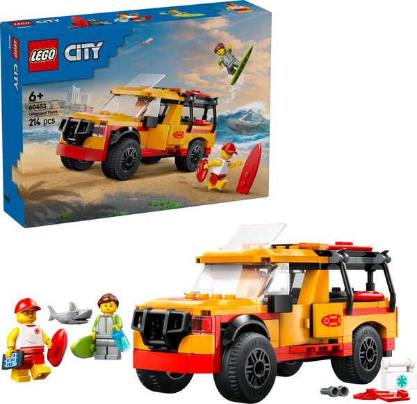 LEGO® | City  Einsatzfahrzeug der Rettungsschwimmer | 60453