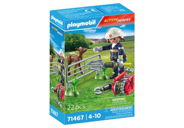 Playmobil | Feuerwehr-Tierrettung | 71467