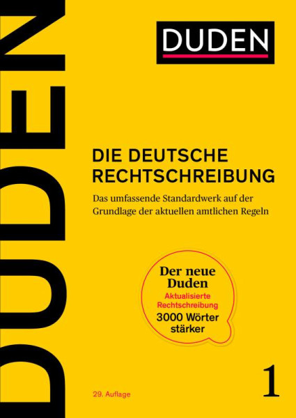 Duden ein Imprint von Cornelsen Verlag GmbH | Duden - Die deutsche Rechtschreibung | 