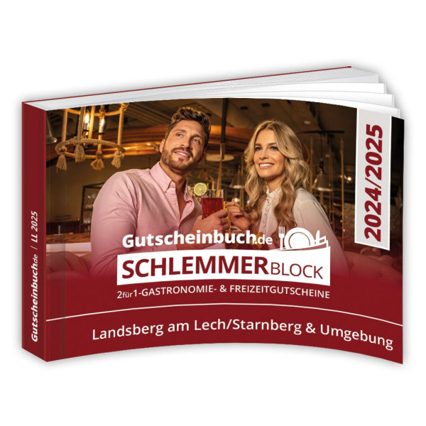 Gutscheinbuch | Schlemmerblock | Landsberg 2025