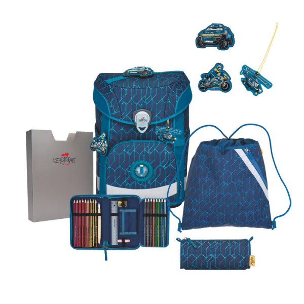 DERDIEDAS | Ergoflex Easy Set 5-tlg. | Blue Speed