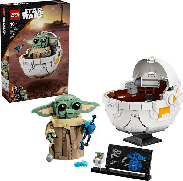 LEGO® | Star Wars™  Grogu™ in seiner Repulsorwiege | 75403