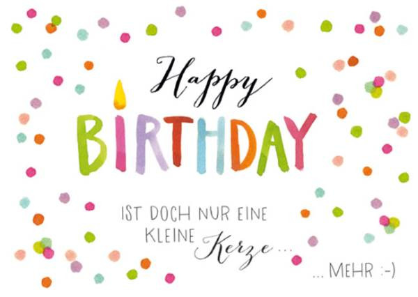 Rannenberg und Friends | Postkarte "Happy Birthday"