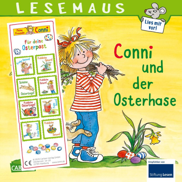 Carlsen | LESEMAUS 77: Conni und der Osterhase | Schneider, Liane