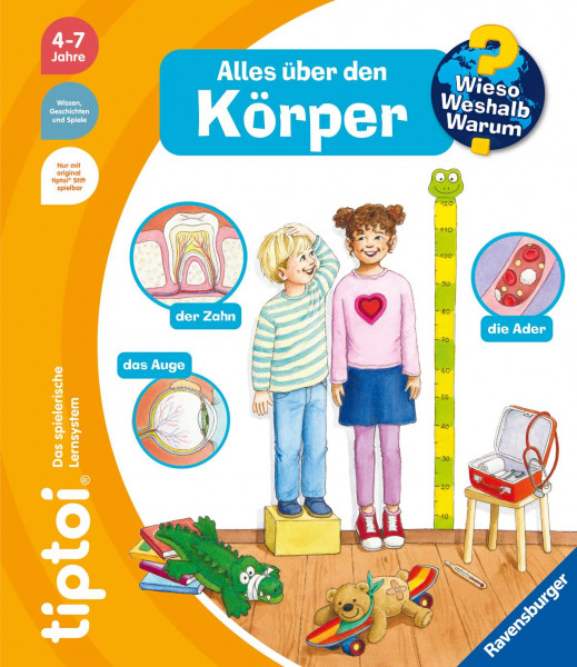 Ravensburger Verlag GmbH | tiptoi® Wieso? Weshalb? Warum? Alles über den Körper | Tober, Heike