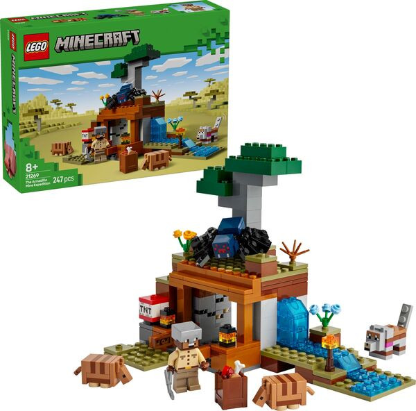 LEGO® | Minecraft™  Die Expedition zur Gürteltiermine | 21269