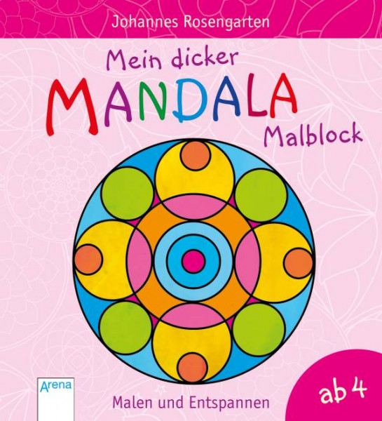 Arena | Mein dicker Mandala-Malblock
