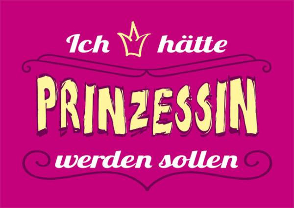 Rannenberg und Friends | Postkarte "Prinzessin wäre schön"