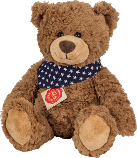 Teddy Hermann | Teddy braun mit Tuch, ca.  38cm | 913665