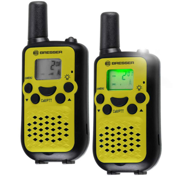 Bresser | Walkie Talkie rechargeable green | 88114004D7000