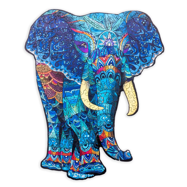 Puzzle A3 Elefant | Engelhart | 244 Teile | Holzpuzzle