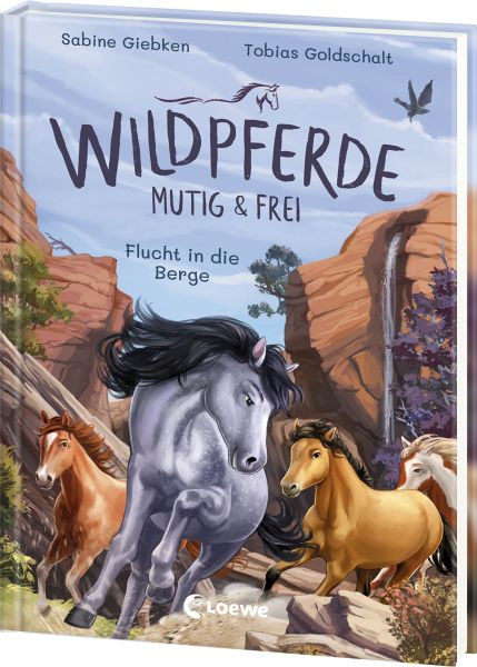 Loewe | Wildpferde - mutig und frei (Band 3) - Flucht in die Berge | Giebken, Sabine