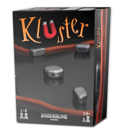 Kluster - Das magnetische Partyspiel für 1-4 Spieler | Borderline Editions