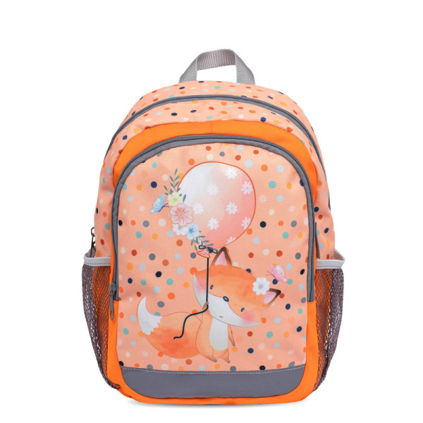 Belmil | Kiddy Plus Kindergartenrucksack "Foxy Dream" für 3-6 Jährige Kinder mit Brustgurt | 305-4/A/26