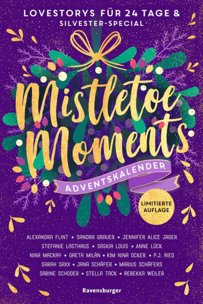 Ravensburger | Mistletoe Moments. Ein Adventskalender. Lovestorys für 24 Tage plus Silvester-Special | 58672