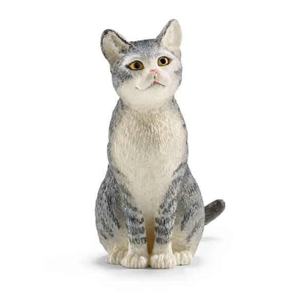 Schleich | World of Nature | Farm Life | Katze, sitzend | 13771