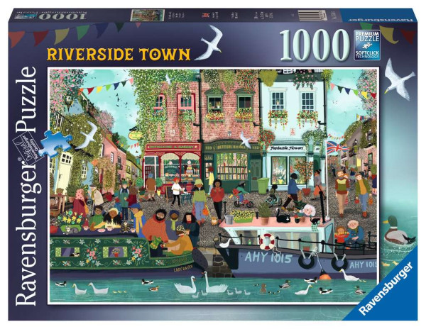 Ravensburger | Riverside Town  | 17554