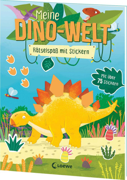 Loewe | Meine Dino-Welt - Rätselspaß mit Stickern | 