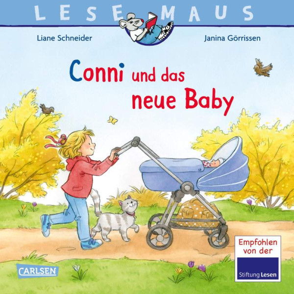 Carlsen | LESEMAUS 118: Conni und das neue Baby | Schneider, Liane