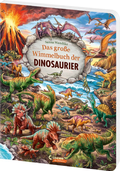 Loewe | Das große Wimmelbuch der Dinosaurier | 