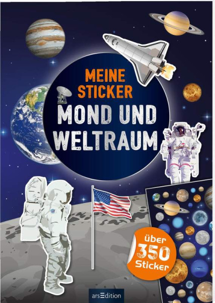 arsEdition | Meine Sticker – Mond und Weltraum | 