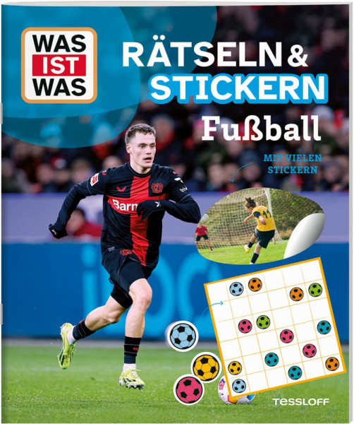 Tessloff Verlag Ragnar Tessloff GmbH & Co. KG | WAS IST WAS Rätseln und Stickern: Fußball | 