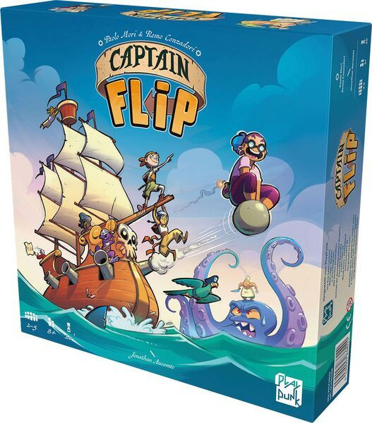 Captain Flip - nominiert zum Spiel des Jahres 2024