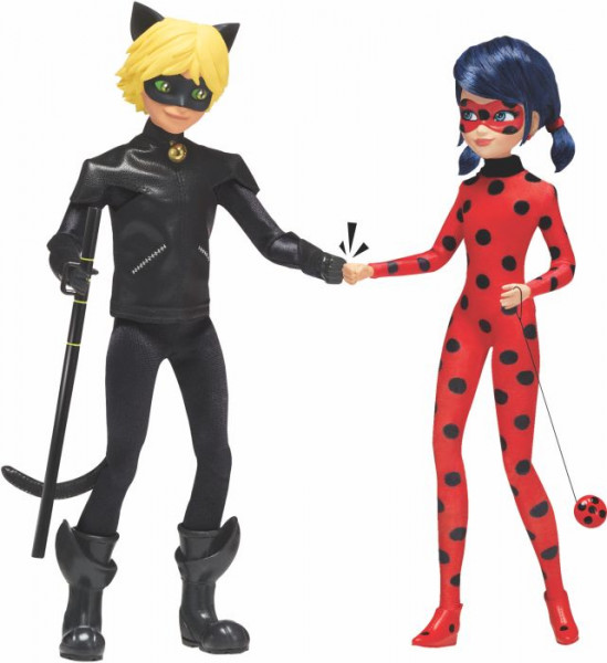 Miraculous Ladybug und Cat Noir,ca. 26cm | P50365