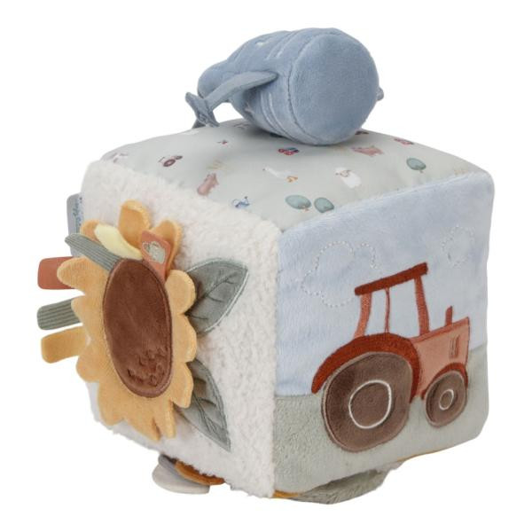 Stoff-Aktiv-Würfel Little Farm | Little Dutch | German Toys