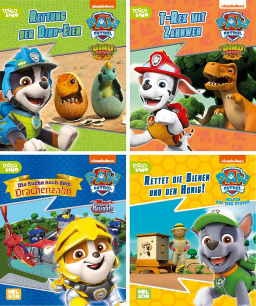 Nelson | Nelson Mini-Bücher: PAW Patrol 21-24 | 