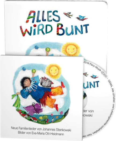 Libri GmbH | Alles wird bunt/m. CD | 