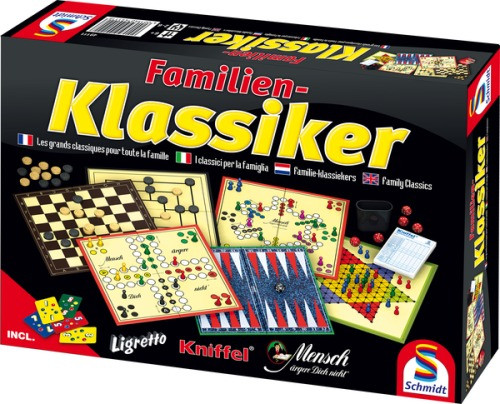 Schmidt Spiele | Familienklassiker + Ligretto exkl. | 49111