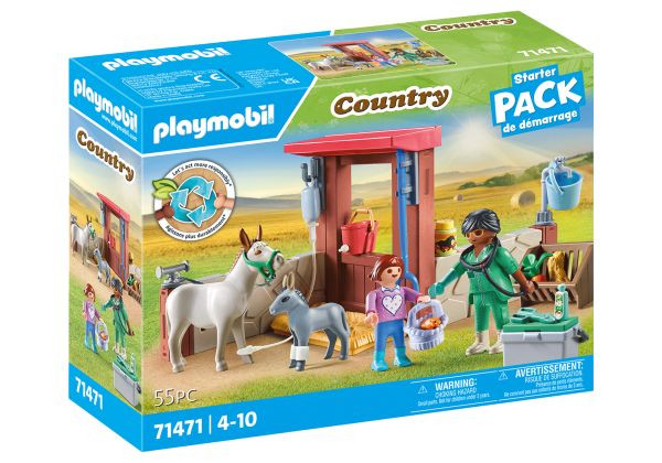 Playmobil | Tierarzteinsatz bei den Eseln | 71471