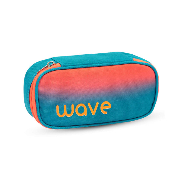 Belmil | Wave Schlamperbox "Ombre Neon Orange and Bluebird" | 335-79/55