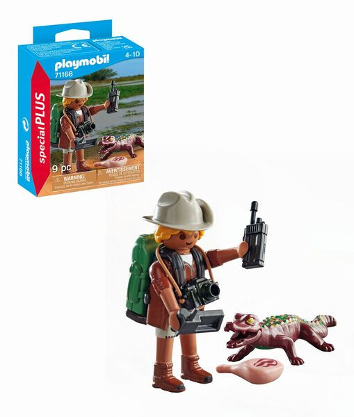 Playmobil | Forscher mit jungem Kaiman | 71168