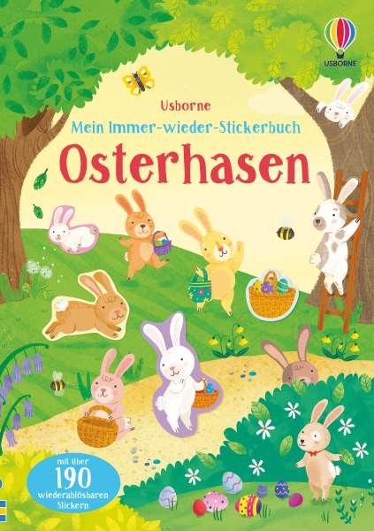 Usborne | Mein Immer-wieder-Stickerbuch: Osterhasen | Pickersgill, Kristie